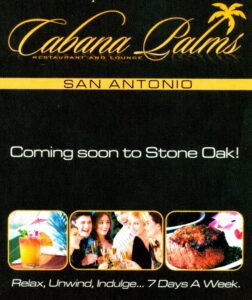 Cabana Palms Teaser Flyer